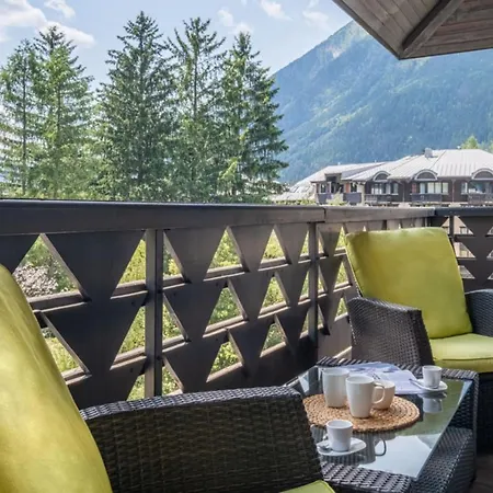 T3 With Breathtaking Views Of Mont Blanc 公寓